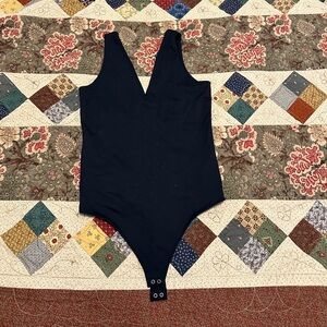 Black Abercrombie bodysuit